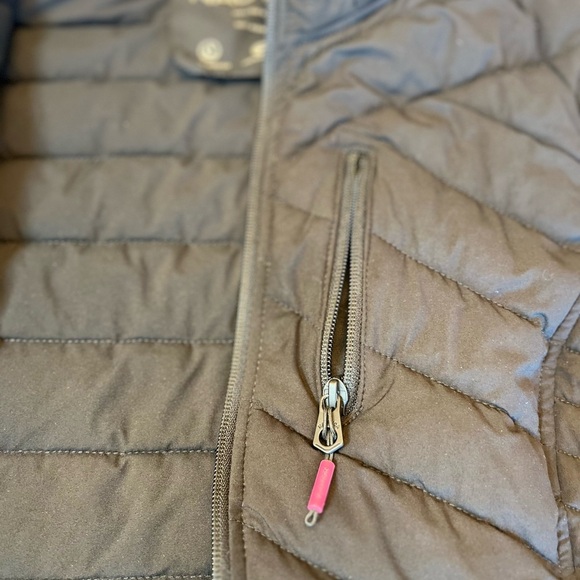 Nautica Women's Black Hooded Puffer jacket Size XL - Picture 5 of 10